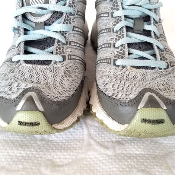 K-Swiss Tubes Sneakers Gray Athletic Shoes Women's Size 7 - Picture 5 of 16